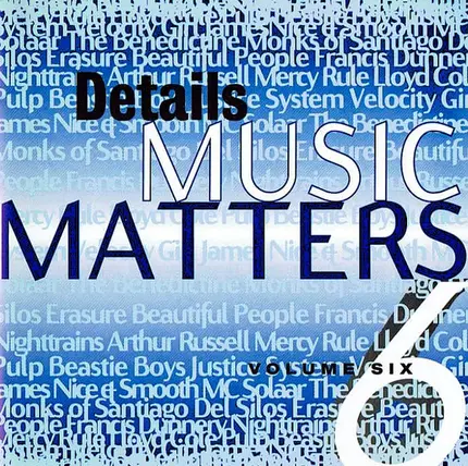Beastie Boys, Beautiful People, Mercy Rule - Music Matters Volume 6