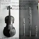LP - Telemann, Vivaldi, Boismortier - Music Minus One Flute Or Violin - purple label