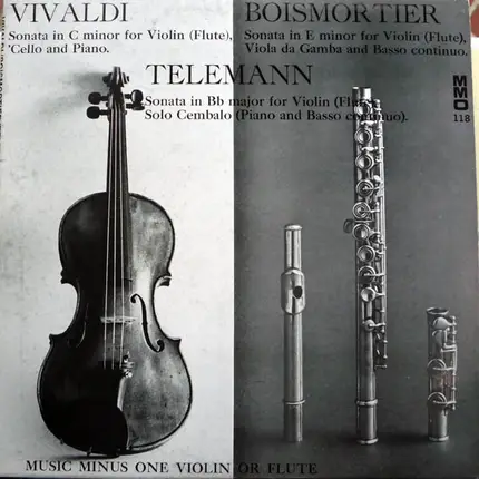 Telemann, Vivaldi, Boismortier - Music Minus One Flute Or Violin