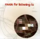 CD - Rex / Velma / Matmos / etc - Music For Listening To
