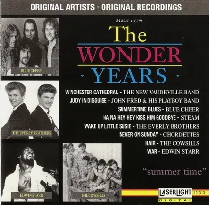 The Everly Brothers, Edwin Starr, Steam a.o. - Music From The Wonder Years "Summer Time"