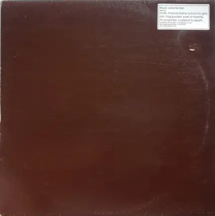 Christ, Joni, Frog Pocket and more - Music Volume Two
