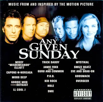 Capone -N- Noreaga,Mobb Deep,Kid Rock, u.a - Music From The Motion Picture Any Given Sunday