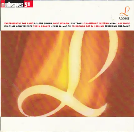 Experimental Pop Band / Russell Simins / Zoot Woman a.o. - Musikexpress 51 - Labels