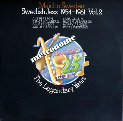 The Modern Swedes, Lars Gullin Septet, a.o. - Maid In Sweden - Swedish Jazz 1954-1961 Vol. 2