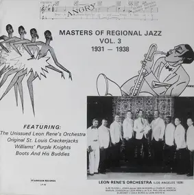 Boots - Masters Of Regional Jazz Vol. 3: 1931-1938