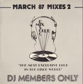 DMC Compilation - March 87 - Mixes 2