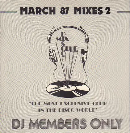 DMC Compilation - March 87 - Mixes 2