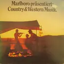 LP - Larry Gatlin, Marty Robbins, Johnny Cash,.. - Marlboro Präsentiert: Country & Western Musik - Gatefold Cover