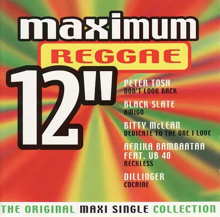 Peter Tosh, Black Slate, Bitty Mclean - Maximum Reggae 12'