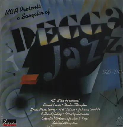Various - MCA Presents A Sampler Of Decca Jazz (1927-1949)