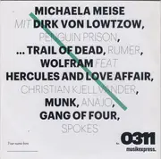 CD - Michaela Meise mit Dirk Von Lowtzow / Anajo a.o. - ME-CD Nr. 0311