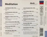 CD - Massenet / Mendelssohn / Mozart / Bach a.o. - Meditation - Musik Zum Entspannen Und Träumen