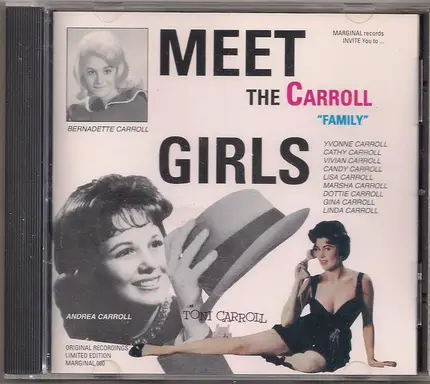 Yvonne Carroll, Cathy Carroll, Linda Carroll - Meet The Carroll Family Girls