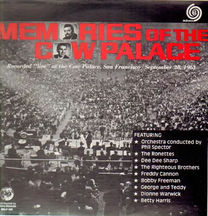 Dionne Warwick, Righteous Brothers, The Drifters a.o. - Memories Of The Cow Palace