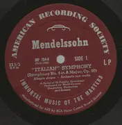 10'' - Mendlessohn - Italian Symphony (Symphony No. 4 In A Major, Op. 90)