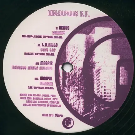 Nexus, Magpie, L.B. Rillo - Metropolis E.P.