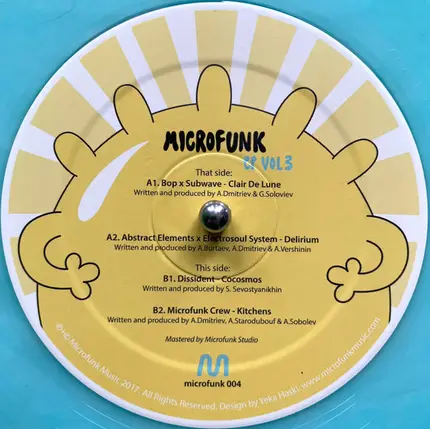 Dissident, Microfunk, Subwave - Microfunk EP Vol 3