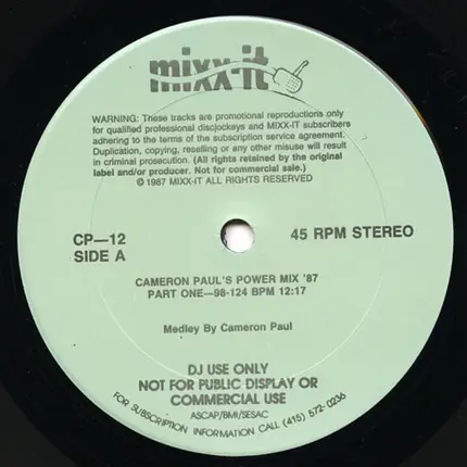New Wave Sampler - Mixx-it 12