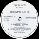 12inch Vinyl Single - Momentary Bliss E.P. - Momentary Bliss E.P.