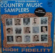 LP - Justin Tubb /  Lew Childre a.o. - More Country Music Samplers