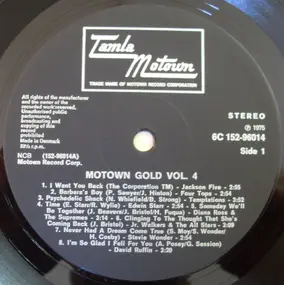 The Temptations - Motown Gold Volume 4 1970