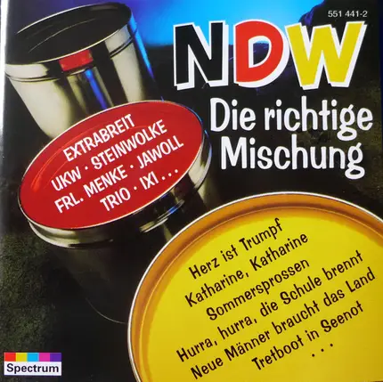 Extrabreit, Trio, Niko, Ixi, Jawoll, Grobschnitt, u.a - Ndw- Volle Dröhnung 2