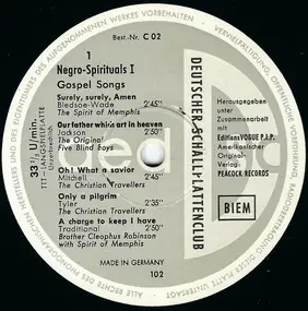 Various Artists - Negro-Spirituals I