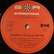 LP - Various - Newport Folk-Festival '59 - '63