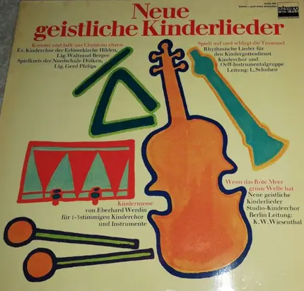 Hilden, Berger, Werdin a.o. - Neue Geistliche Kinderlieder