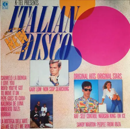 Carmelo La Bionda / Gary Low / RAF a.o. - New Italian Disco