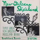 LP - Sharkey And His Kings Of Dixieland a.o. - New Orleans Dixieland - Mono