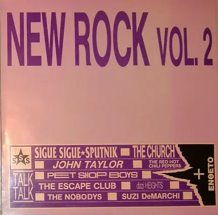 John Taylor, Talk Talk a.o. - New Rock Vol.2