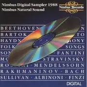 CD - Rossini / Rachmaninov / Bartok / Bach a.o. - Nimbus Digital Sampler 1988
