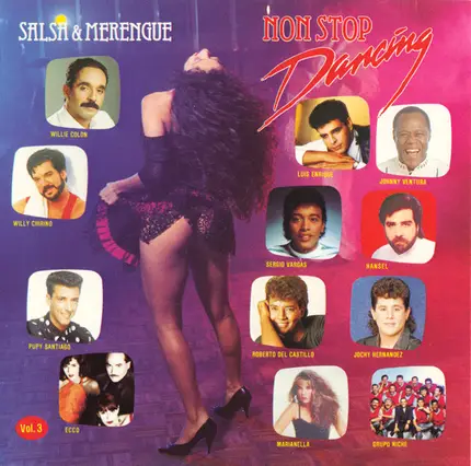 Luis Enrique, Sergio Vargas, Willy Chirino, a.o. - Non Stop Dancing - Salsa & Merengue - Vol. 3