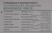 LP - Various - 'Nothing But A Worried Mind' : Brunswick 1928-1930