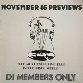 Cole Porter - November 85 - Previews