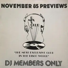 Various Artists - November 85 - Previews