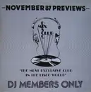LP - Big Pig, Sting, T-Coy, ... - November 87 Previews