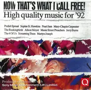 Various - Now That's What I Call Free! (High Quality Music for '92)