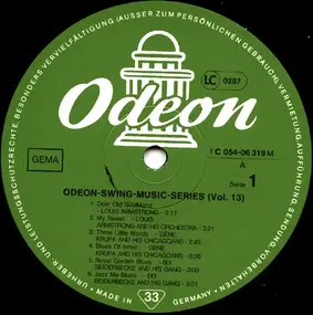 Coleman Hawkins - Odeon-Swing-Music-Series (Vol. 13)