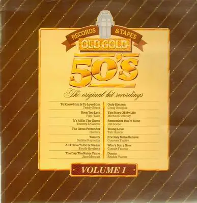 Teddy Bears / Craig Douglas a.o. - Old gold collection 50s Volume 1