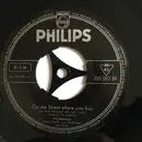 7inch Vinyl Single - Vic Damone / Rosemary Clooney - On the Street Where You Live