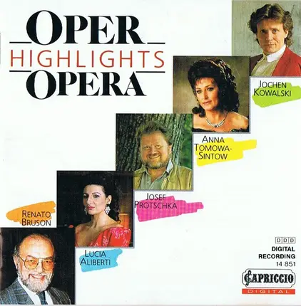 Mozart / Lortzing / Zemlinsky a.o. - Opera Highlights