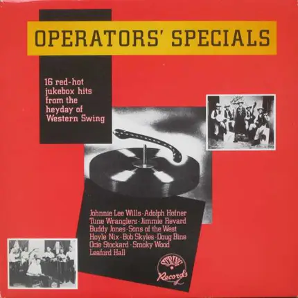 Johnny Lee Wills, Bob Skyles a.o. - Operators' Specials