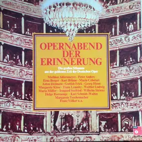 Gottlob Frick - Opernabend Der Erinnerung