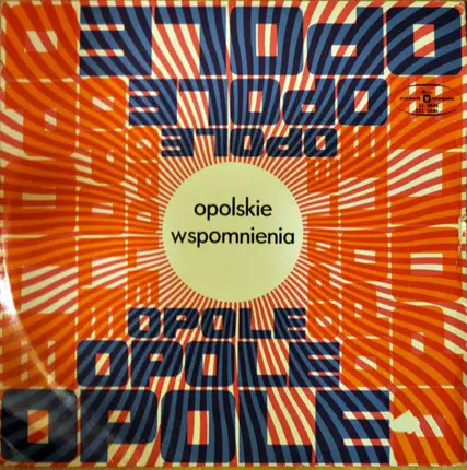 Urszula Sipińska / Jerzy Połomski a.o. - Opolskie Wspomnienia