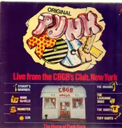 Double LP - Various - Original Punk Rock Live From The CBGB's Club New York