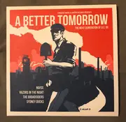 7inch Vinyl Single - Noi!se / Razors In The Night a.o - A Better Tomorrow (The Next Generation Of U.S. Oi!) - EP, Blue Red Splatter vinyl