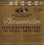 Various - A Demonstration In Stereophonic 'Total Sound'